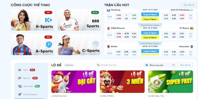 Nhà cái 8live chơi lô uy tín