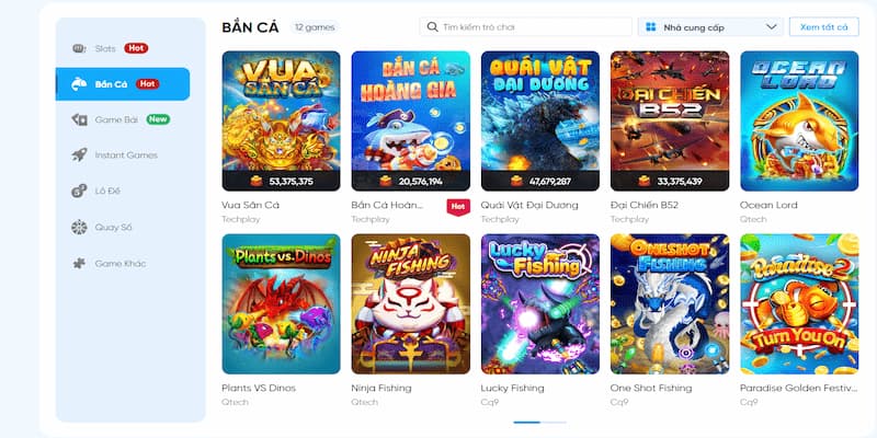 Tổng quan về trò chơi bắn cá 8live