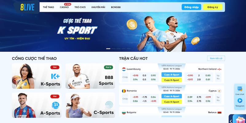 Ưu điểm vượt trội của trang web cá cược đẳng cấp này